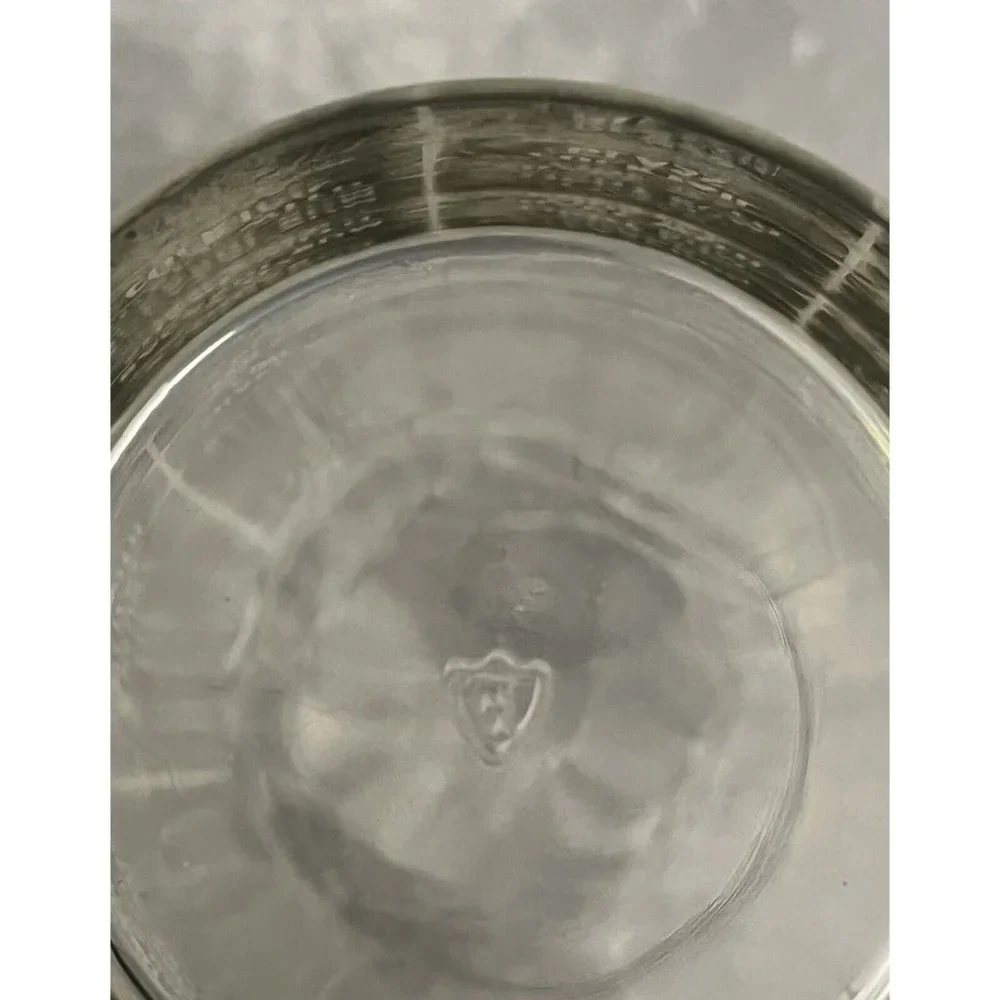 Vintage Federal Glass Cocktail Shaker Recipe Glass MCM Bartender‎ Barware